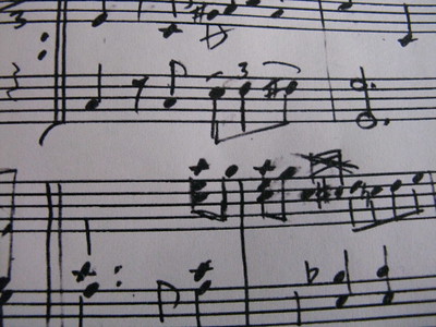 sheet music